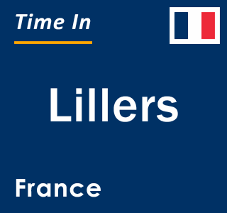 Current local time in Lillers, France