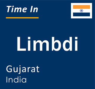 Current local time in Limbdi, Gujarat, India