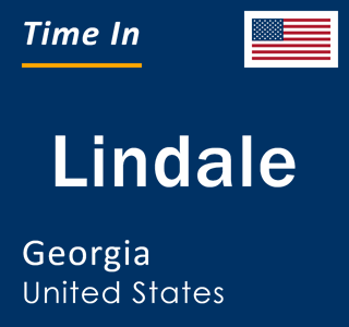 Current local time in Lindale, Georgia, United States