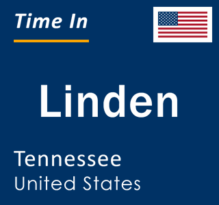Current local time in Linden, Tennessee, United States