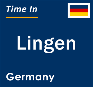 Current local time in Lingen, Germany