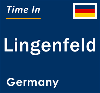 Current local time in Lingenfeld, Germany