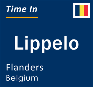 Current local time in Lippelo, Flanders, Belgium