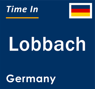 Current local time in Lobbach, Germany