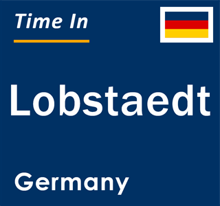Current local time in Lobstaedt, Germany