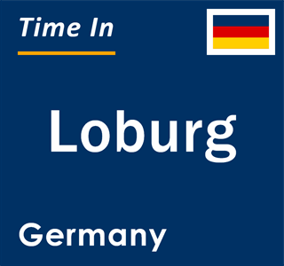 Current local time in Loburg, Germany