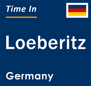 Current local time in Loeberitz, Germany