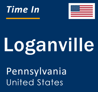 Current local time in Loganville, Pennsylvania, United States