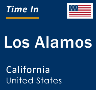 Current local time in Los Alamos, California, United States