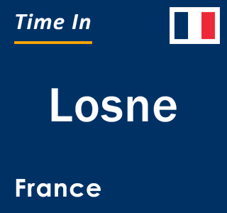 Current local time in Losne, France
