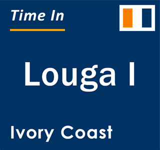 Current local time in Louga I, Ivory Coast
