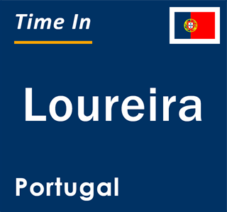 Current local time in Loureira, Portugal