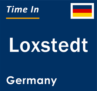 Current local time in Loxstedt, Germany