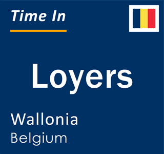 Current local time in Loyers, Wallonia, Belgium