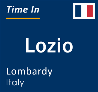 Current local time in Lozio, Lombardy, Italy