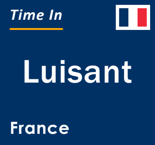 Current local time in Luisant, France