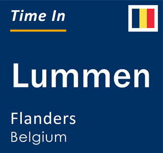 Current local time in Lummen, Flanders, Belgium