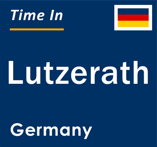 Current local time in Lutzerath, Germany