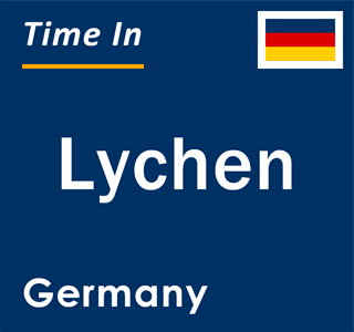 Current local time in Lychen, Germany