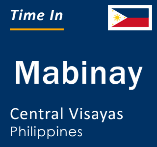 Current local time in Mabinay, Central Visayas, Philippines