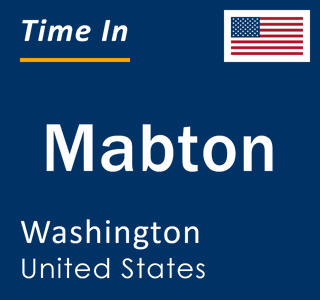 Current local time in Mabton, Washington, United States