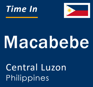 Current local time in Macabebe, Central Luzon, Philippines