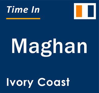 Current local time in Maghan, Ivory Coast