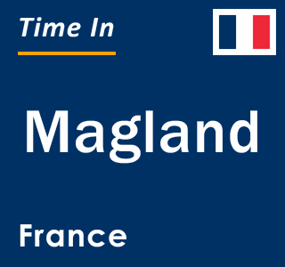 Current local time in Magland, France