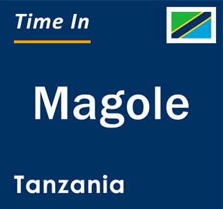 Current local time in Magole, Tanzania