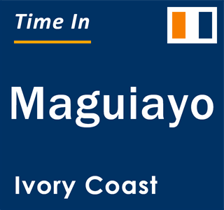 Current local time in Maguiayo, Ivory Coast