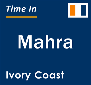 Current local time in Mahra, Ivory Coast