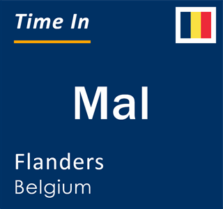 Current local time in Mal, Flanders, Belgium