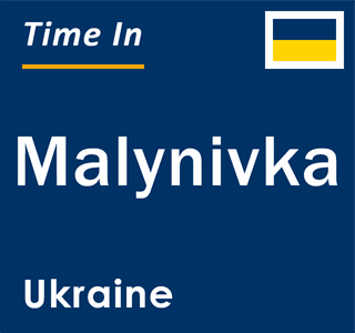 Current local time in Malynivka, Ukraine