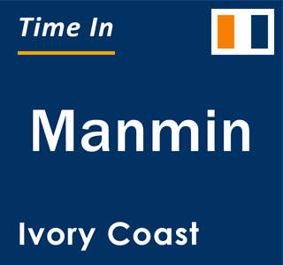 Current local time in Manmin, Ivory Coast