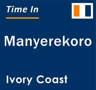 Current local time in Manyerekoro, Ivory Coast