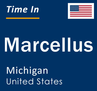 Current local time in Marcellus, Michigan, United States