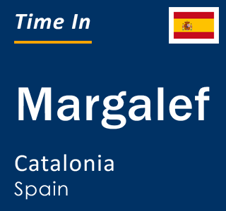 Current local time in Margalef, Catalonia, Spain