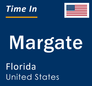 Current local time in Margate, Florida, United States