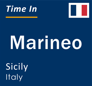 Current local time in Marineo, Sicily, Italy