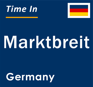 Current local time in Marktbreit, Germany