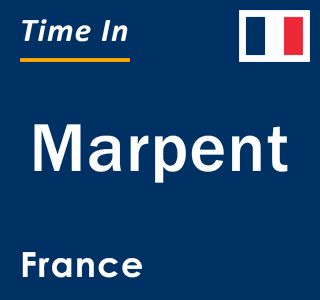 Current local time in Marpent, France