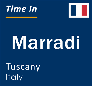 Current local time in Marradi, Tuscany, Italy