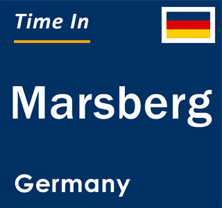 Current local time in Marsberg, Germany