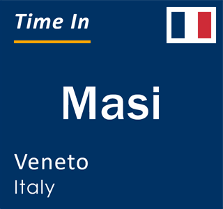 Current local time in Masi, Veneto, Italy
