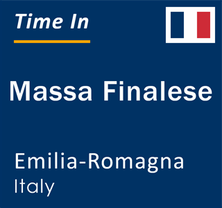 Current local time in Massa Finalese, Emilia-Romagna, Italy