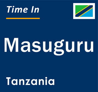 Current local time in Masuguru, Tanzania