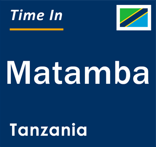 Current local time in Matamba, Tanzania
