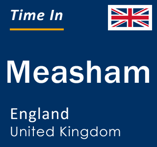 Current local time in Measham, England, United Kingdom