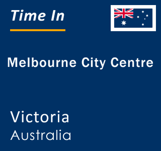 MELBOURNE VICTORIA AUSTRALIA TIME NOW visual data 5