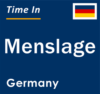 Current local time in Menslage, Germany